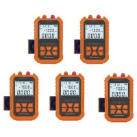 5X 4 in 1 Optical Power Meter Visual Fault Locator 5Km Light Pen LED Lighting OPM Network Fiber Optic Cable Tester Tools