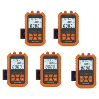 5X 4 in 1 Optical Power Meter Visual Fault Locator 5Km Light Pen LED Lighting OPM Network Fiber Optic Cable Tester Tools