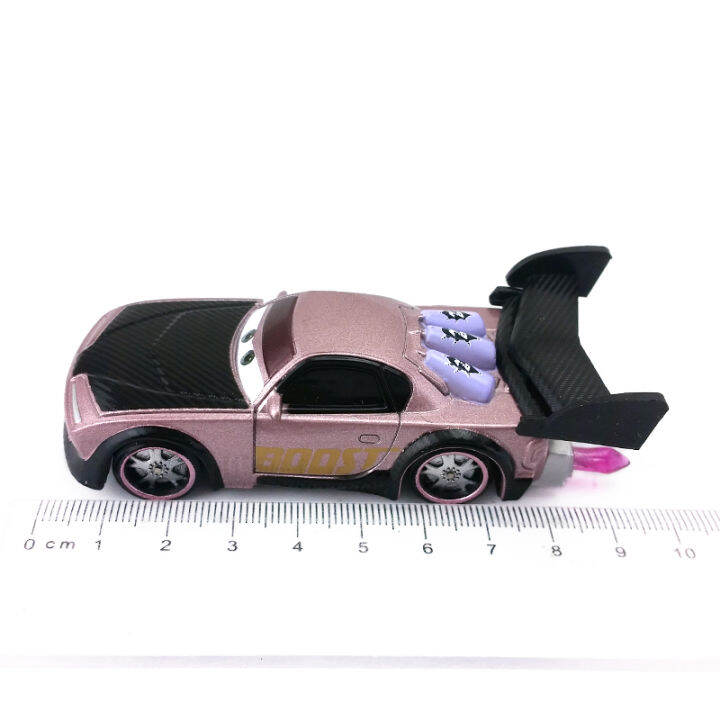 pixar-cars-2-badass-racing-clan-series-dj-slug-agent-boust-diecast-model-fine-toys-car-boy-new-year-gift