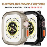 Cover for Apple Watch Ultra 49mm Case 45mm 41mm soft shell for iWatch Series 8 7 6 5 4 3 SE TPU Bumper Frame Protector 44mm 40mm