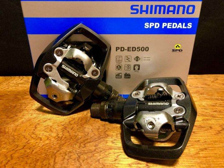 Shimano PD ED500 SPD Pedal dual sided SPD for onroad ride (100