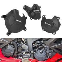 ZR สำหรับมอเตอร์ไซค์สำหรับ Kawasaki Ninja ZX-6R ZX-636 6R ZX 636 2007-2021เคสป้องกันเครื่องยนต์ตัวคลัทช์ตัวป้องกันฝาครอบจุดระเบิด