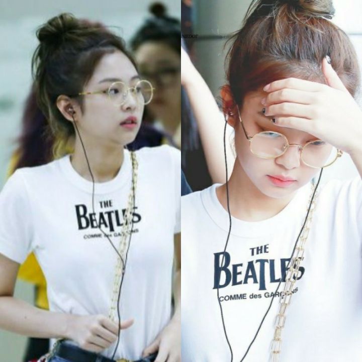 Bkpink Jennie THE BEATLES comme des garcons Shirt | Lazada PH