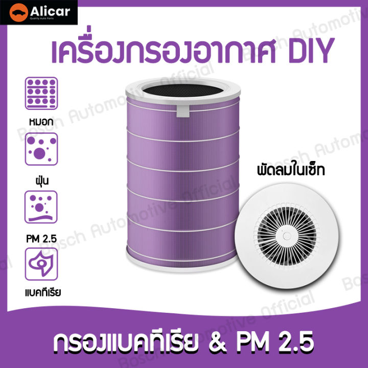 diy-เครื่องฟอกอากาศ-ราคาประหยัด-พร้อมพัดลมดูดอากาศ-usb-2-0-อัพเกรด-ไส้กรอง-hepa-ไส้กรองฟอกอากาศ-สามารถใช้กับ-mi-xiaomi-2s-2h