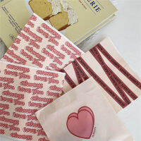 Paper Bag Storage Bag Love Paper Bag New Style Candy Storage Bag Small Gift Bag Snack Storage Bag Snack Bag