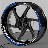 Motorcycle Wheel Sticker Reflective Stripe Rim Decal 14/15/17Inch Hub Tape Accessori Waterproof For Honda Forza 750 350 125 2023 Wheel Covers