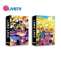 IJVBTV อะนิเมะญี่ปุ่น การ์ดผจญภัยที่แปลกประหลาด jojos โฟโต้การ์ด โปสการ์ดขนาดกลาง ชุดการ์ด LOMO ของขวัญรูปภาพข้อความ บุ๊คมาร์ค ของขวัญรูปถ่าย ของขวัญสำหรับเด็ก