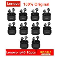 Lenovo LP40 Wireless Headphone TWS Bluetooth 5.0 Earphones Dual Stereo Noise Reduction Bass Headset Touch Control Earbuds 300mAH Over The Ear Headphon