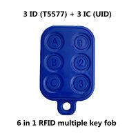 RFID หลาย T5577 EM 125 กิโลเฮิร์ตซ์เขียนได้ IC 13.56 เมกะเฮิร์ตซ์ 1 พัน S50 CUID UID เปลี่ยนได้ Key Fob Tag Token copy clone สำหรับ Access Control-FGAN STORE