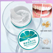 HCM trắng răng Giảm thiểu cao răng Bột Răng Loại Bỏ Màu Vàng Loại Bỏ Hôi
