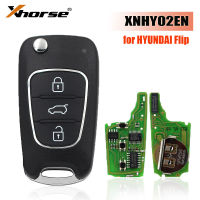 Ocmn 1pcs xhose XNHY02EN Universal Wireless REMOTE Key VVDI 3ปุ่มรถ REMOTE Key สำหรับ hyunda I flip สำหรับ VVDI Key รถอุปกรณ์เสริม cnsm