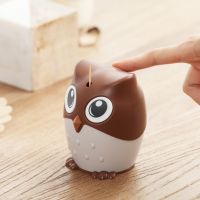 Creative Automatically Pops Up Toothpick Box Home Living Room Dining Room Household Cartoon Owl Toothpick Storage Organizer Box