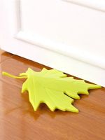 【LZ】 1PCS Maple Autumn Leaf Style Home Decor Finger Safety Door Stop Stopper Doorstop