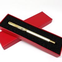 Exquisite Box Packaging Gift Pen Luxury Classic Style Metal Business Signature Pen Boll Pen Stationery Neutral Pen Holiday Gift