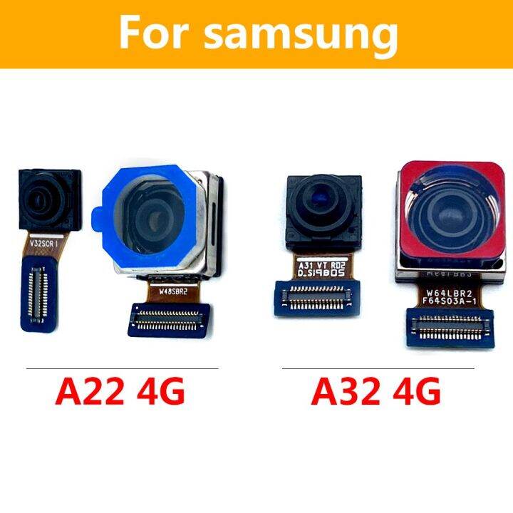 ของแท้เหมาะสำหรับ-samsung-a52-a32-a22-a72-a42-4g-5g-โมดูลกล้องด้านหลัง-flex-อะไหล่กล้องถ่ายรูปด้านหน้า