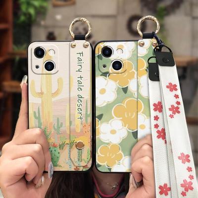Phone Holder Fashion Design Phone Case For iphone13 Shockproof Soft Case ring Anti-knock Silicone Dirt-resistant cute