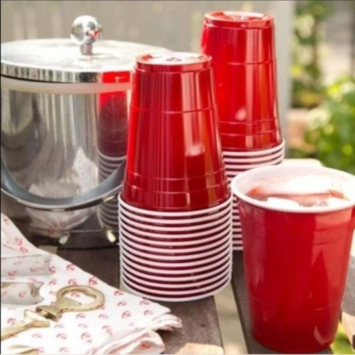 แก้ว-red-cup-แก้วแดง-ขนาด-16-oz-แก้วงานเลี้ยง-งานปาร์ตี้-สีแดง-american-party