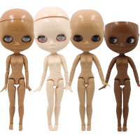 DBS Blyth ตุ๊กตาตุ๊กตางอข้อได้ของเล่น Bjd แบบไม่มีที่แต่งหน้า J46หน้าแวววาวสำหรับ Cutom ตุ๊กตาอะนิเมะแบบทำมือ