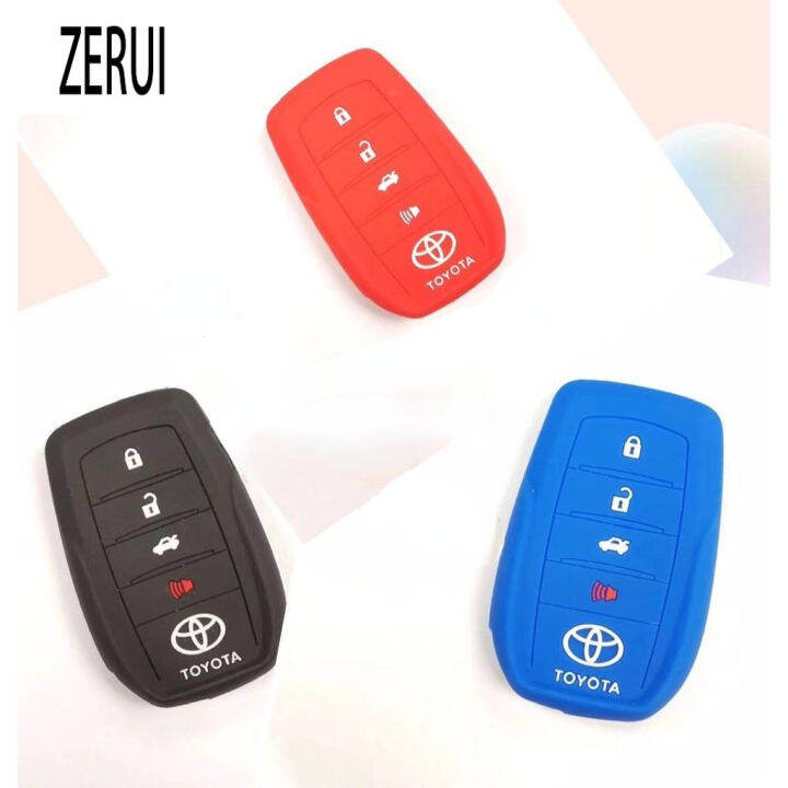 ZR For perfect toyota smart key silicone cover case for protecting and
