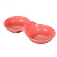 narak..Sale  พิเศษ!!.. Double Dish Pet Bowl ชามใส่อาหารคู่สัตว์เลี้ยง ค สี (ระบุสีแจ้งในแช็ทค่ะ)​(ถ้าไม่ได้ระบุ ราคาต่อ1ชิ้นนะค๊ะ) ( สอบถามรายละเอียดทักแชทนะคะ )