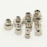 PCF Coper 1/8 1/4 3/8 1/2 BSP Female Pneumatic Fittings Push In Quick Connector Release Air Fitting OD 4 6 8 10 12 16MM