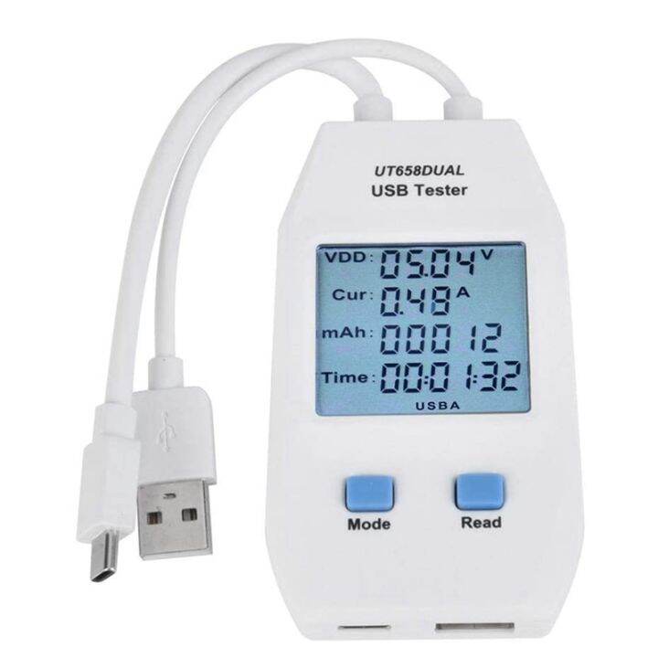 usb-tester-uni-t-lcd-usb-tester-detector-voltmeter-ammeter-digital-power-capacity-tester-meter-ut658-dual