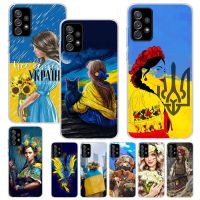 Ukraine Ukrainian Girl Print Soft Case for Samsung A51 A50 A21S A70 A71 Phone Shell A31 A41 A10 A20E A30 A40 A6 A7 A8 A9 Pattern Electrical Safety