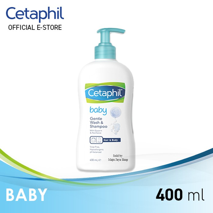 CETAPHIL BABY WASH & SHAMPOO FOR HAIR & BODY 400ML | Lazada