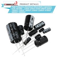 6.3V 10V 80V High Frequency Capacitor 220UF 330UF 470UF 680UF 820UF 1000UF 1500UF 1800UF 2200UF 3300UF 4700UF 6800UF 10000UF Electrical Circuitry Part