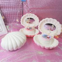 【Cw】Shell Shaped Rotating Girl LED Flashing Music Box Musical Toy Kids Xmas Gift Kids Educational Toy for Children Gift