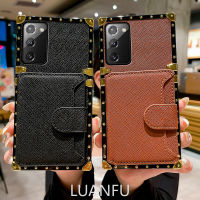 L &amp; F เคสกระเป๋าสตางค์สำหรับ Samsung Galaxy Note20 / Note20 Pro/ Note20เคสหนังคุณภาพสูงเฉียบป้องกันแรงกระเทือนโทรศัพท์เคสเคสหนัง