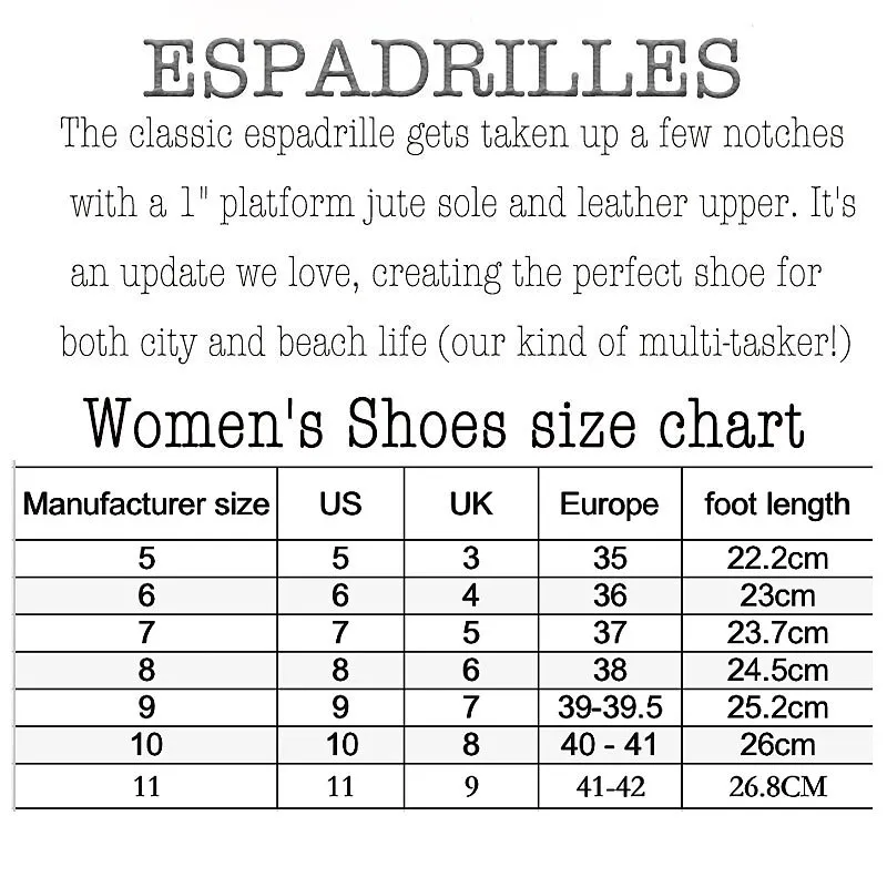 Top more than 156 soludos shoe size chart best - kenmei.edu.vn