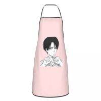 Levis Attack Titan Anime Apron การทำอาหาร เบเกอรี่ จิตรกรรม Shingeki No Kyojin Apron Cafe กันน้ำ Tablier