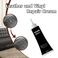 20ml Car Auto Leather Filler Repair Cream Repair Liquid สำหรับเบาะรถโซฟา Scratch ฟื้นฟู Cracks เครื่องมือทำความสะอาด-Bajinde