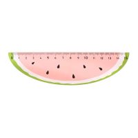 ⭐New Arrival⭐ Cartoon Fruit 15cm Wooden Ruler Korean Creative Stationery Ruler Student Gift