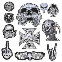 【YF】✐  Goth Gothic Patches for Clothing Iron-on Badges Applique Jacket Ironing Stickers