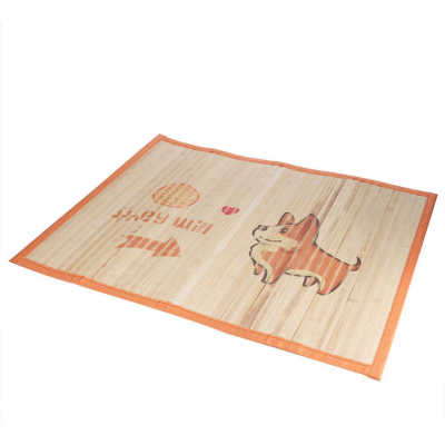 Simple Dog Summer Bamboo Mat Cooling Mat Bed Sleeping Summer Mat