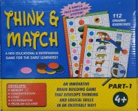 T.P. TOYS IQ GAME THINK &amp; MATCH ของเล่นเสริมทักษะก่อนวัยเรียน preschool ของเล่นจับคู่ความสัมพันธ์ สี ลวดลาย ต่างๆ  ฝึกความจำ ความคิดและการแก้ปัญหา