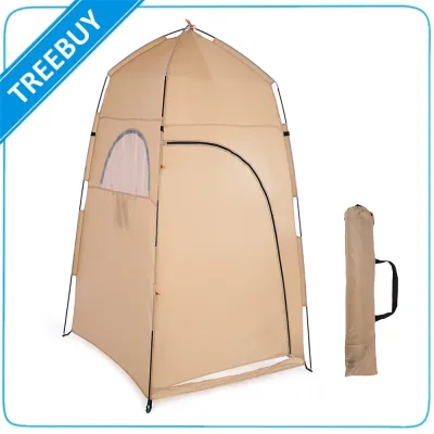 Portable Outdoor Shower Bath Changing Fitting Room Tent เต้นท์แคมปิ้ง Shelter Camping Beach Privacy Toilet