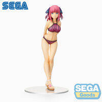 Qwiooe Original ญี่ปุ่น Sega Gotoubun ไม่มี Hanayome Nakano Nino ชุดว่ายน้ำรุ่น17Scale Collection ตกแต่ง Toy888