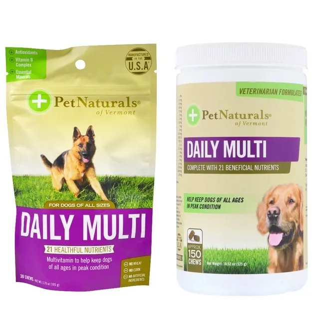 Pet Naturals of Vermont, Daily Multi, For Dogs, 30 / 150 Chews Lazada PH