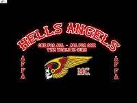 Celestineor Vintage Hells Angels Never Back Down Hyraw Bar Wall Decor ป้ายโลหะสำหรับตกแต่งบ้าน