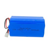 【Popular choice】 ชุดแบตเตอรี่ลิเธียม7.4V 18650 3600MAh/5200MAh,โทรโข่งชาร์จไฟได้ + ปลั๊ก XH2.54-2P