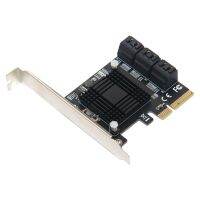 Hard Disk Expansion Card, Desktop Pci-E to Sata3.0 Expansion Card 6 Ports, Support MacOS, Windows7/8/10
