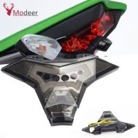 ❆ Integrated LED Tail Lights Smoke Lens Turn Signal Blinker For KAWASAKI Z1000 2014 2015 2016 Ninja ZX10R 2016