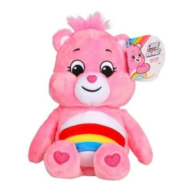 อเมริกาแท้-ตุ๊กตาแคแบร์-carebears-ไซส์-14-นิ้ว-cheer-bear-ของแท้จากอเมริกา-สินค้ามือสองสภาพดีทำความสะอาดก่อนส่ง