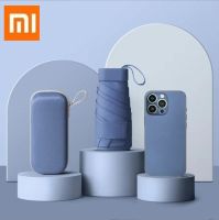 Xiaomi ร่มป้องกันรังสีอัลตร้าไวโอเล็ตกันแดดแบบ6ซี่โครง90ซม. ขนาดเล็กร่มขนาดเล็กเบารังสีอัลตราไวโอเลตพกพาง่าย