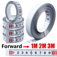 3/2/1M Self-Adhesive Measuring Tape Stainless Steel 16Mm Width Metal Tape Measure For Miter Track Router Table Saw Durable Ruler