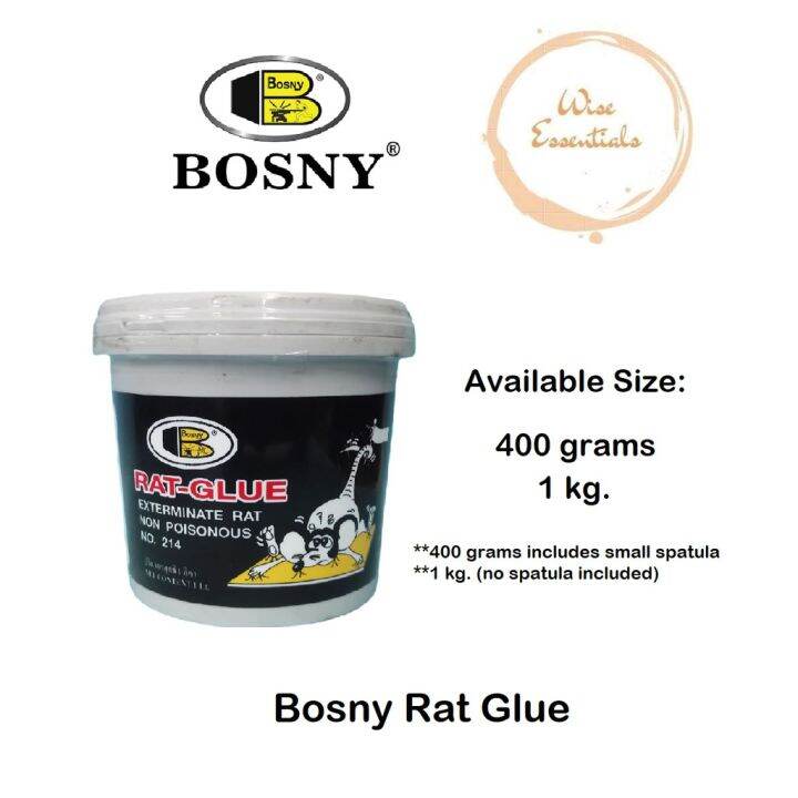 ♘BOSNY Rat Glue 400g 1KG♛ | Lazada PH