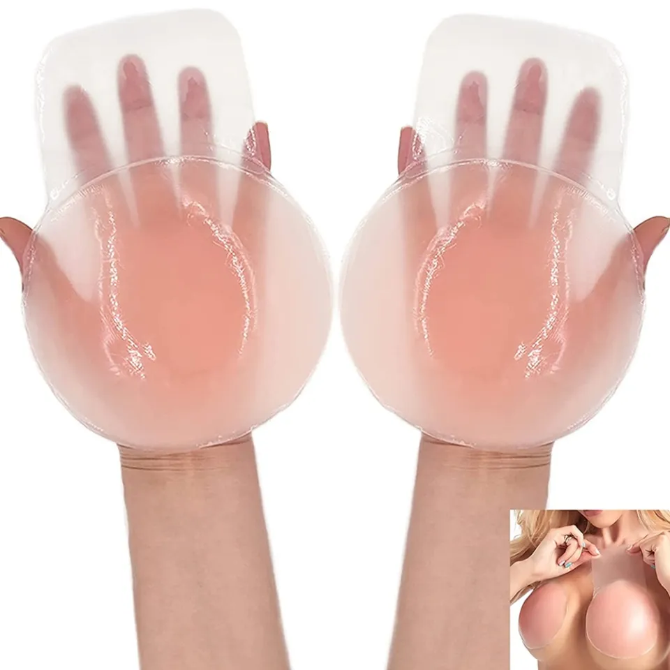 Silicone Lifting Nipple Cover Reusable Women Invisible Lift Up Bra